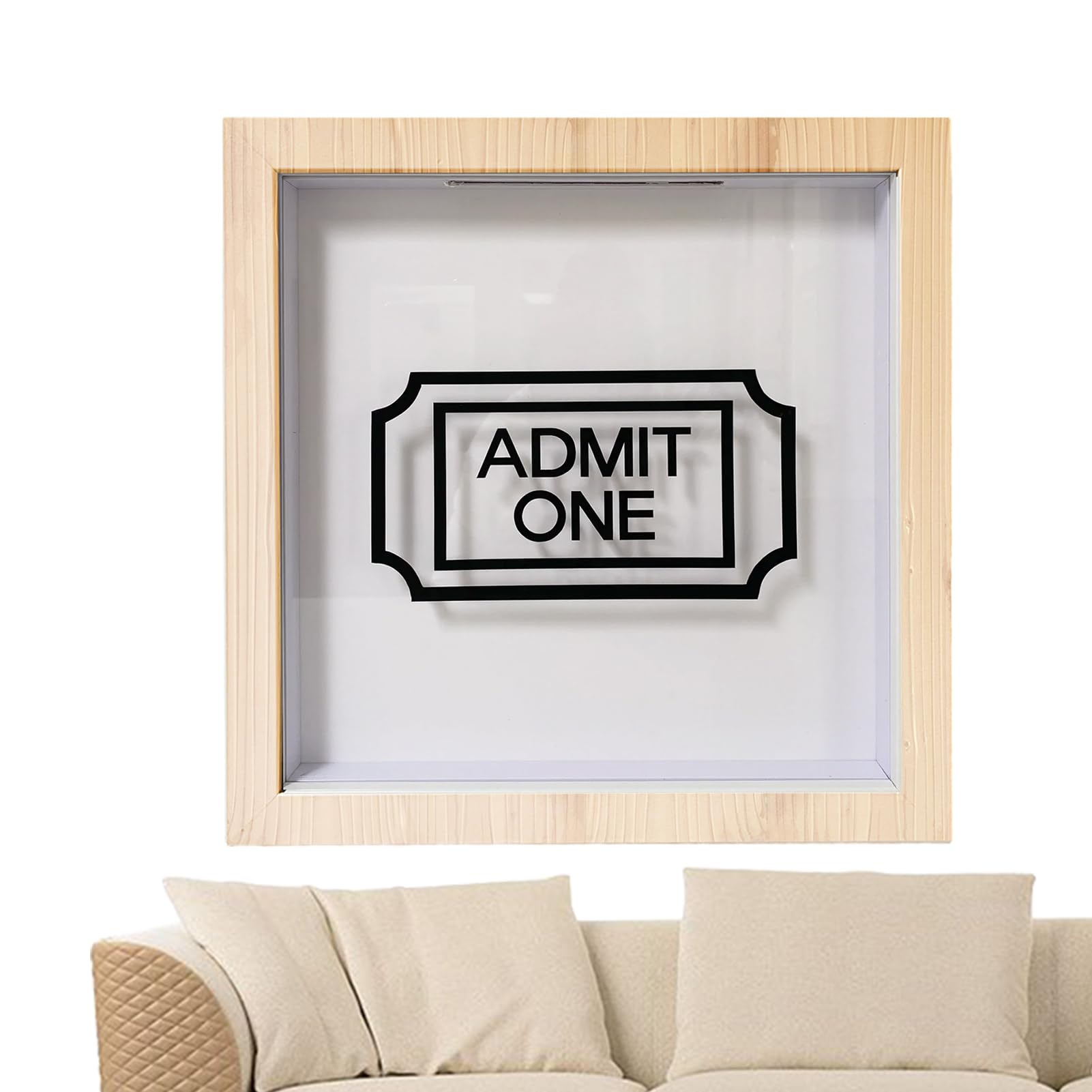 Avontuur archiefdoos, reizen avontuur archiefdoos, reizen verzameldoos, ticket schaduw doos-8* 8 inch