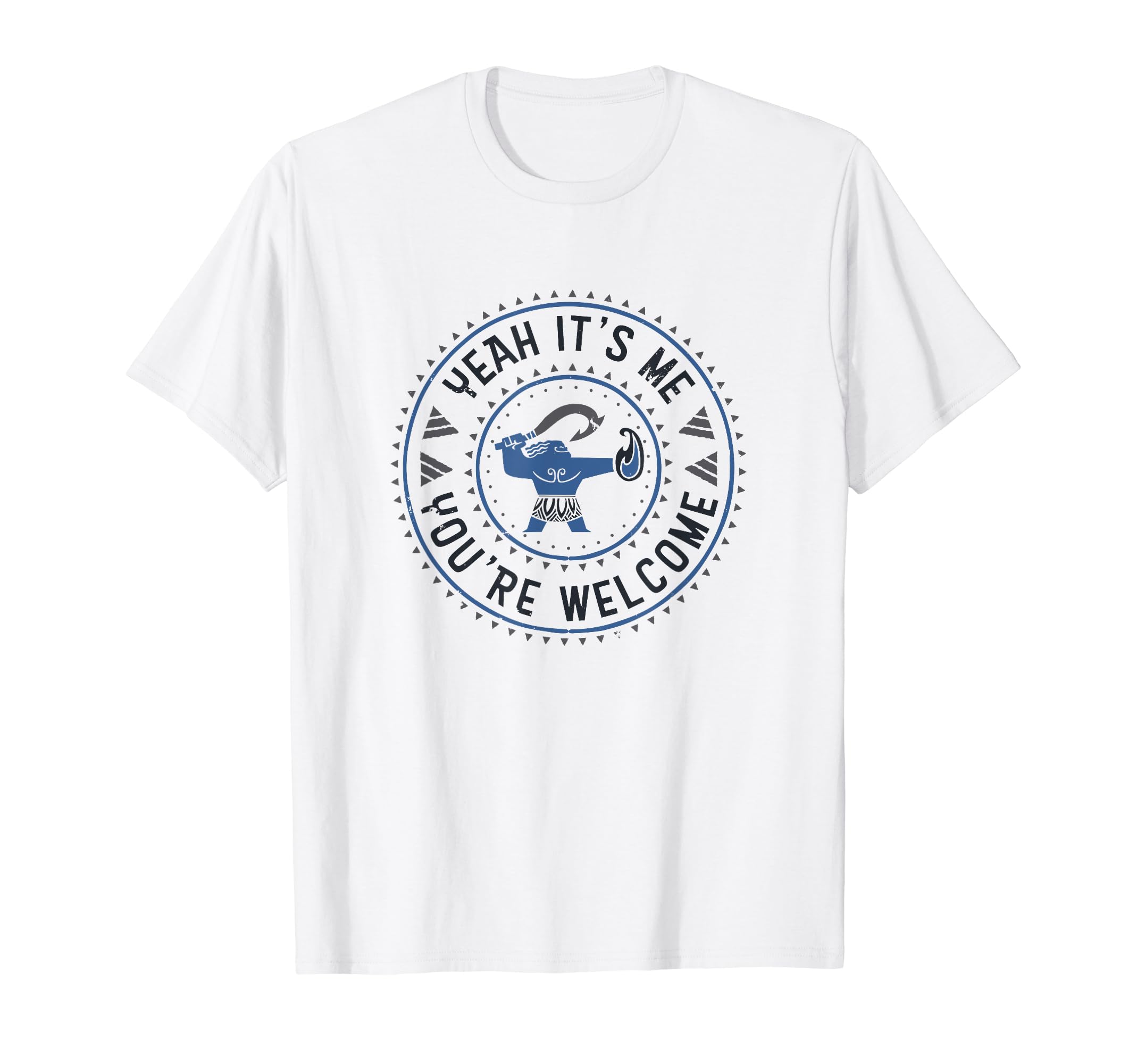 DisneyMoana Maui Yeah It's Me You're Welcome Big Emblem T-Shirt