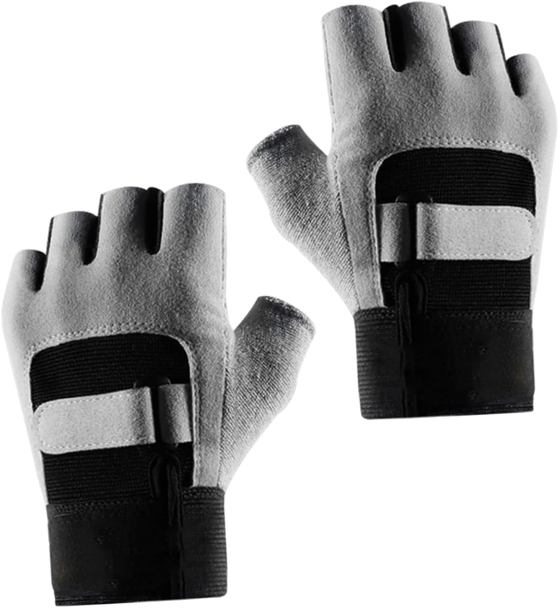 FAVOMOTO 1Pair Half Finger Gym Gloves for Men Women Skid Weight Lifting Cycling Training Gloves Comfortable Ergonomic Design for Outdoor Indoor Workouts Great Idea