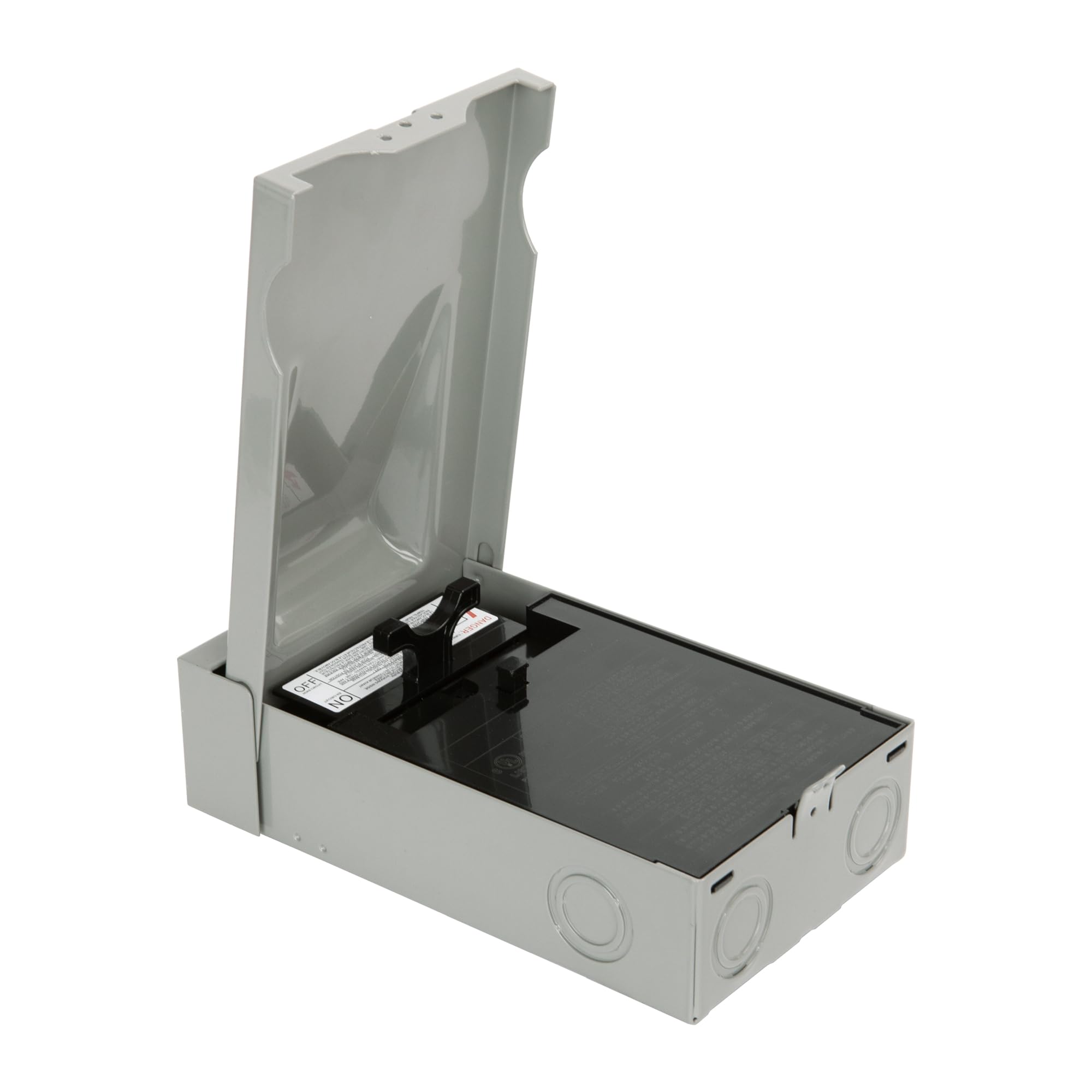 Disconnect Switch, Non-Fused,60A 2Pole 3Wire 1Phase 240VAC A/C,Pull Out,Metal,Grey