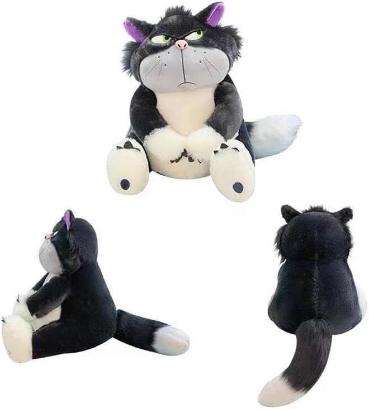 Amazon｜ルシファー猫ぬいぐるみ 子供 シンデレラルシファー猫漫画 猫