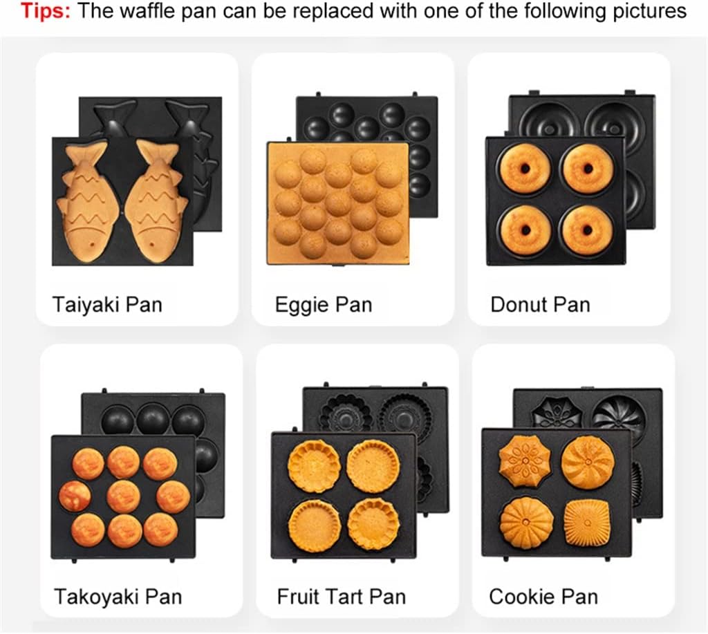 Light Food Breakfast Machine Sandwich Maker Oven Eggs Omelette Frying Pan Steak Grill Pressure Toaster Steamer Cooker Pot