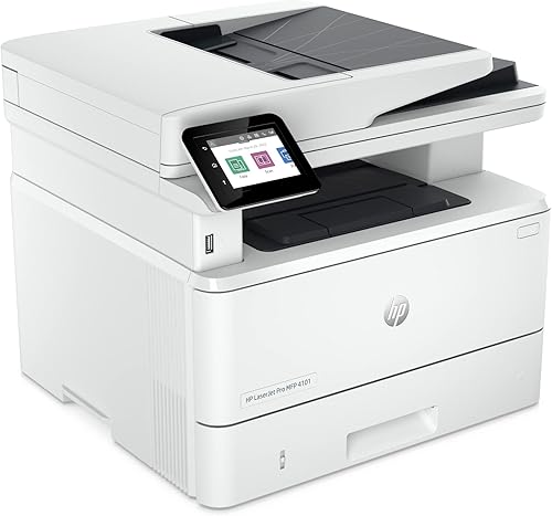 Vista 14 de HP LaserJet Pro MFP 4101fdw - Impresora inalámbrica en blanco y negro con fax