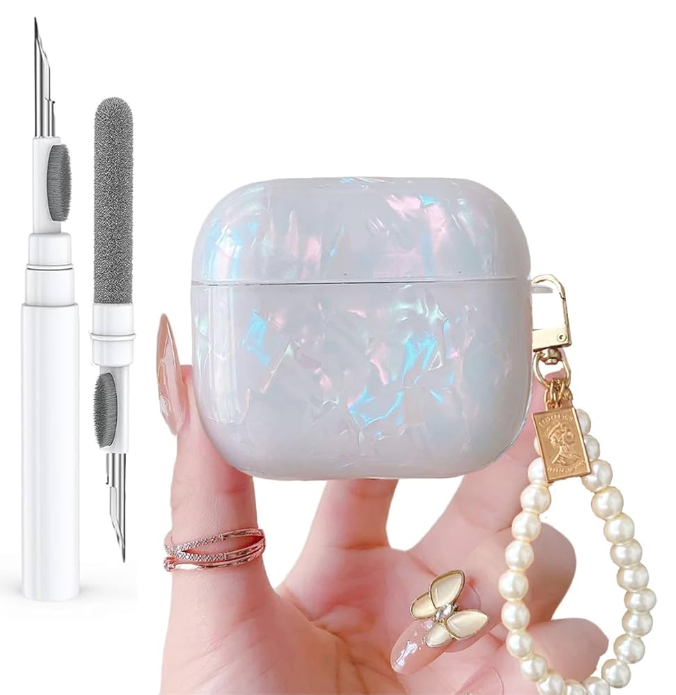 Amazon.com: Olytop for Cute Glitter Airpods 4 Case 2024 with