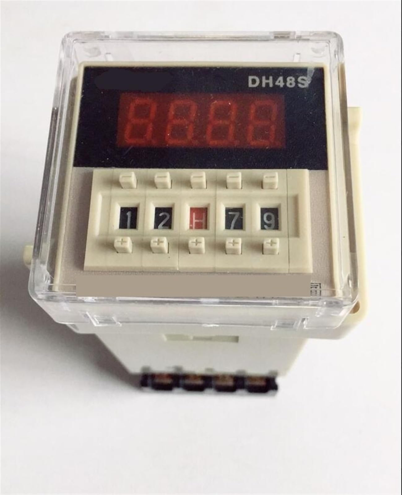 Minuterie de retard electrique réglable de 0.01S à 99H99M pour programmation de circuits