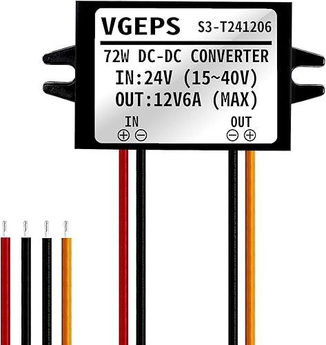 Miniatura 1 de Convertidor elevador de 12 V a 24 V 9  20 V CC a 24 V CC 0  2A MAX 0  48W Convertidor de CC a CC Boost Transformador Módulo de voltaje Regulador