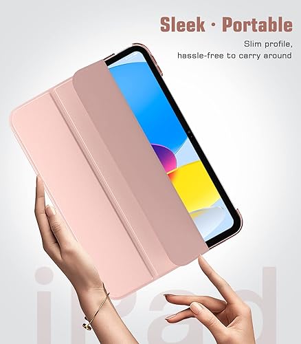 Miniatura 8 de TiMOVO Funda para iPad de 10. generación 2022, iPad 10, funda delgada y rígida para iPad de 10. generación, funda protectora inteligente con soporte