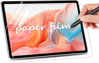 2 Pack Paper Screen Protector for Samsung Galaxy Tab S10 Plus/S9 Plus/S8 Plus/S7 Plus/ S7 FE 12.4 inch,Anti Glare Tablet PET Film,Write and Draw Like on Paper,High Touch Sensitivity,for S-Pen