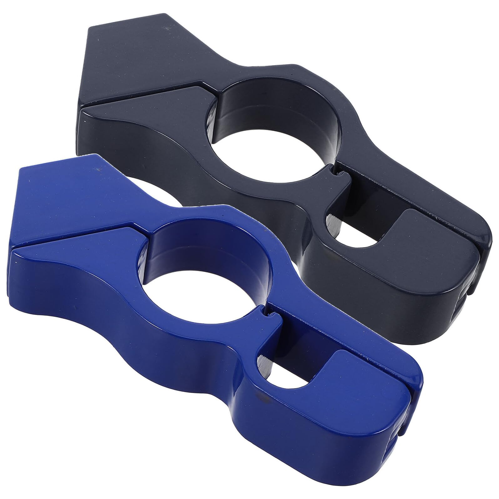Healeved 2 Cerraduras Antirrobo para Manillar de Motocicleta y Palanca de Freno Bloqueo de Acelerador Ajustable de Aleación de Aluminio Resistente Compatible Motos de Cross Scooters