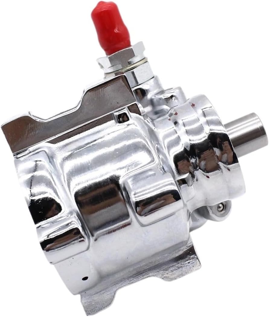Remote Power Steering Pump Chrome 1980-2001 Compatible With Saginaw TC Type 2 Car Replacement Parts