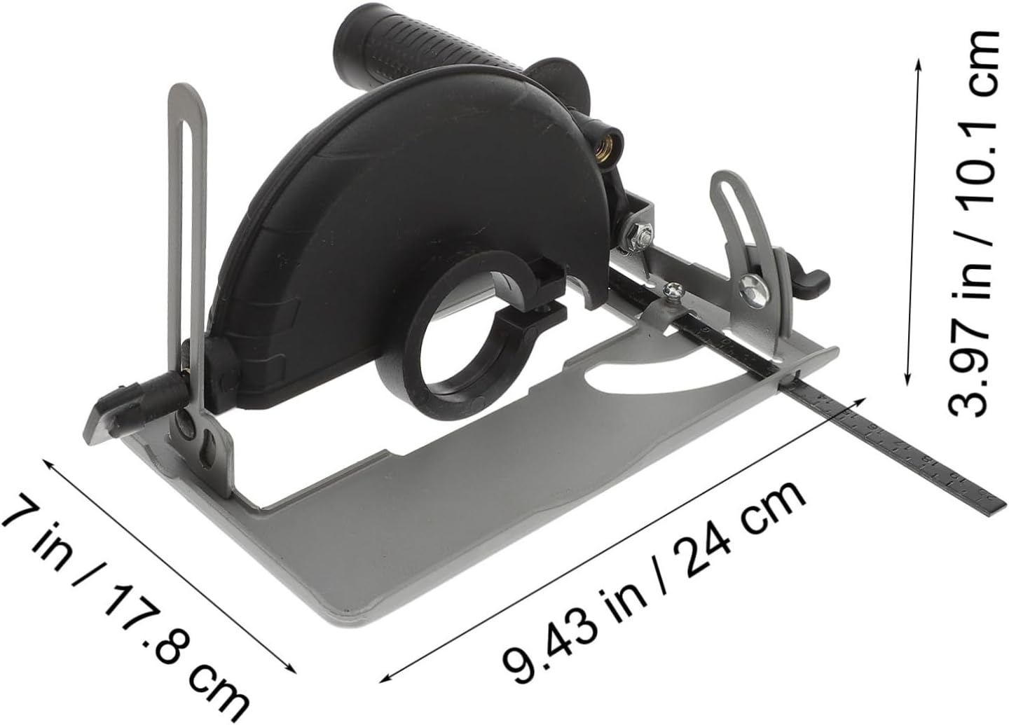 Gadpiparty 1set Angle Conversion Cutting Machine Base with Blades Angle Cutting Stand for Home and Workshop Use and
