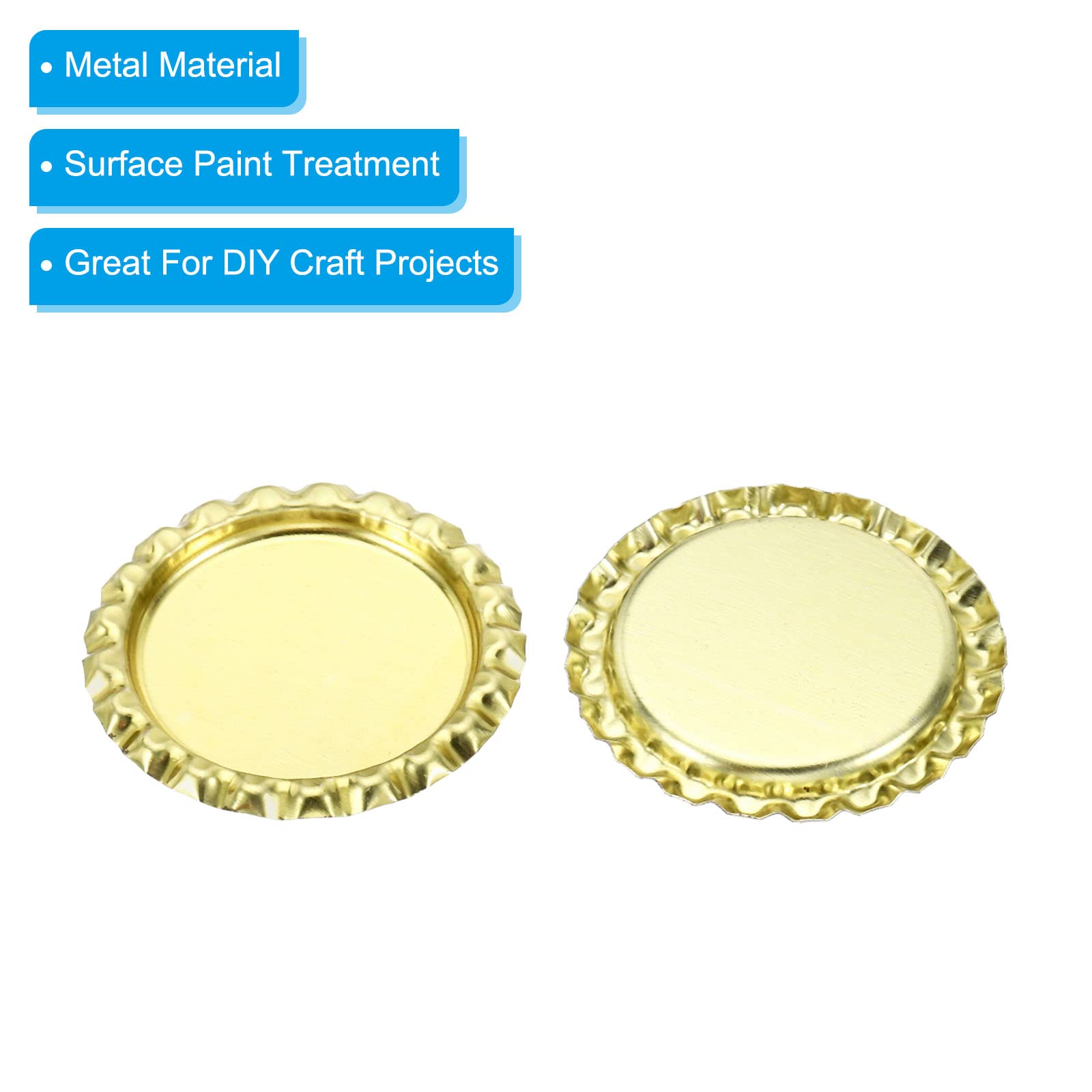 PATIKIL 1 Inch Flat Decorative Bottle Caps - Image 4