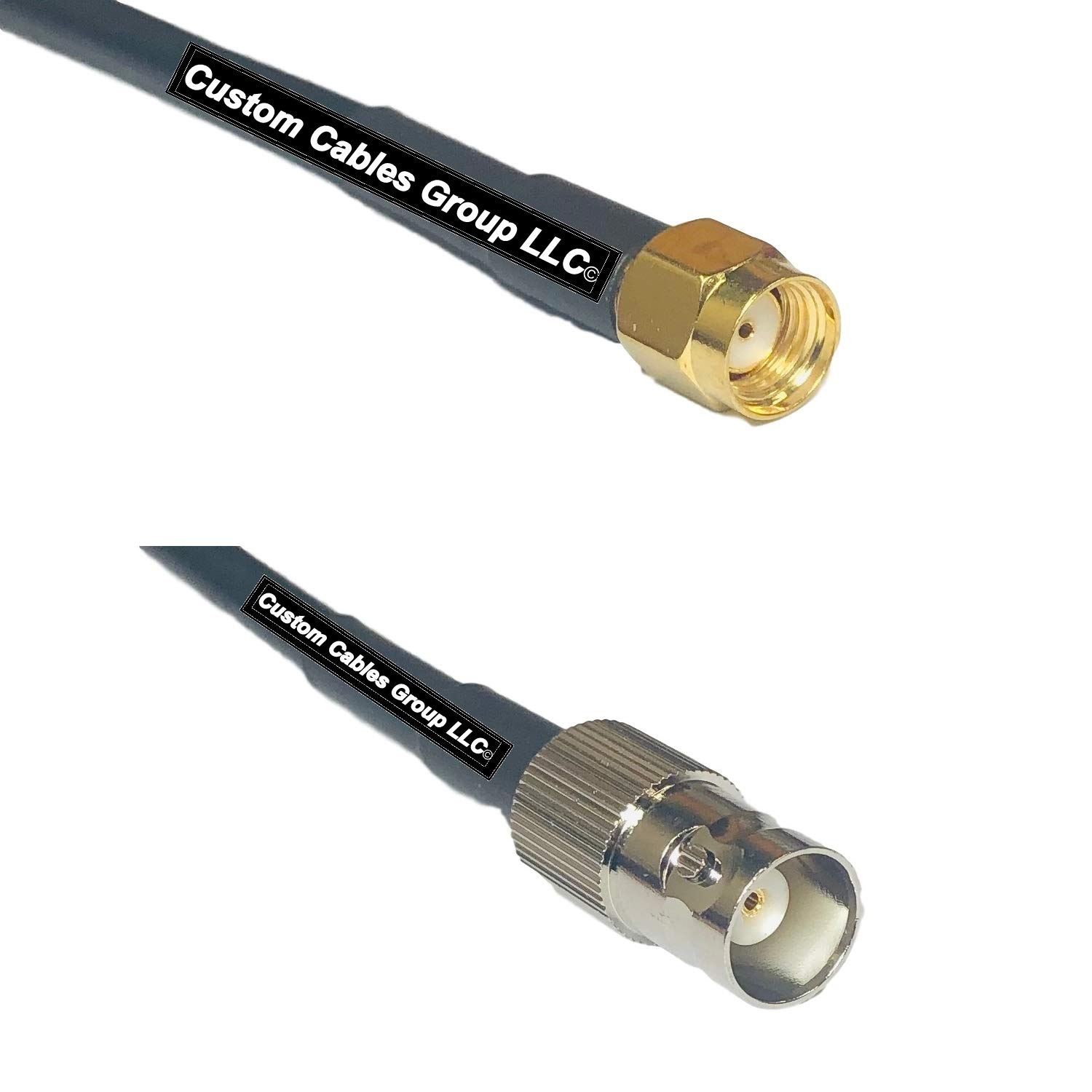 6 feet RG58 RP-SMA Male to BNC Female RF Pigtail Coaxial Cable