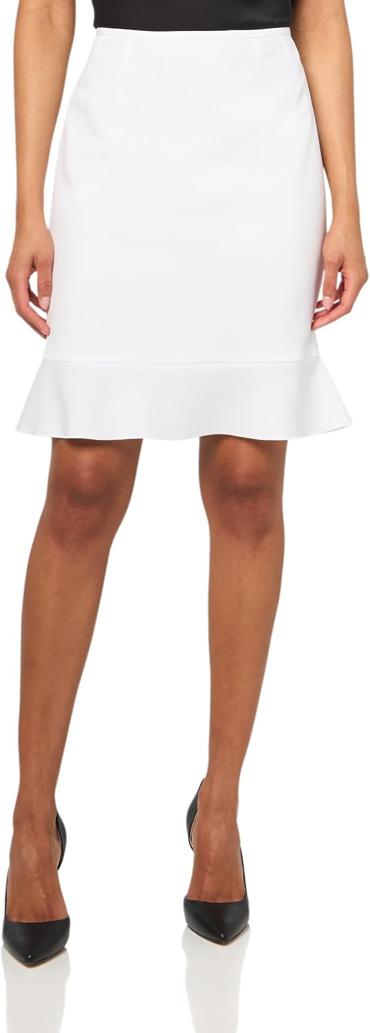 Le Suit Womens Jacket/Skirt Suit - Image 4