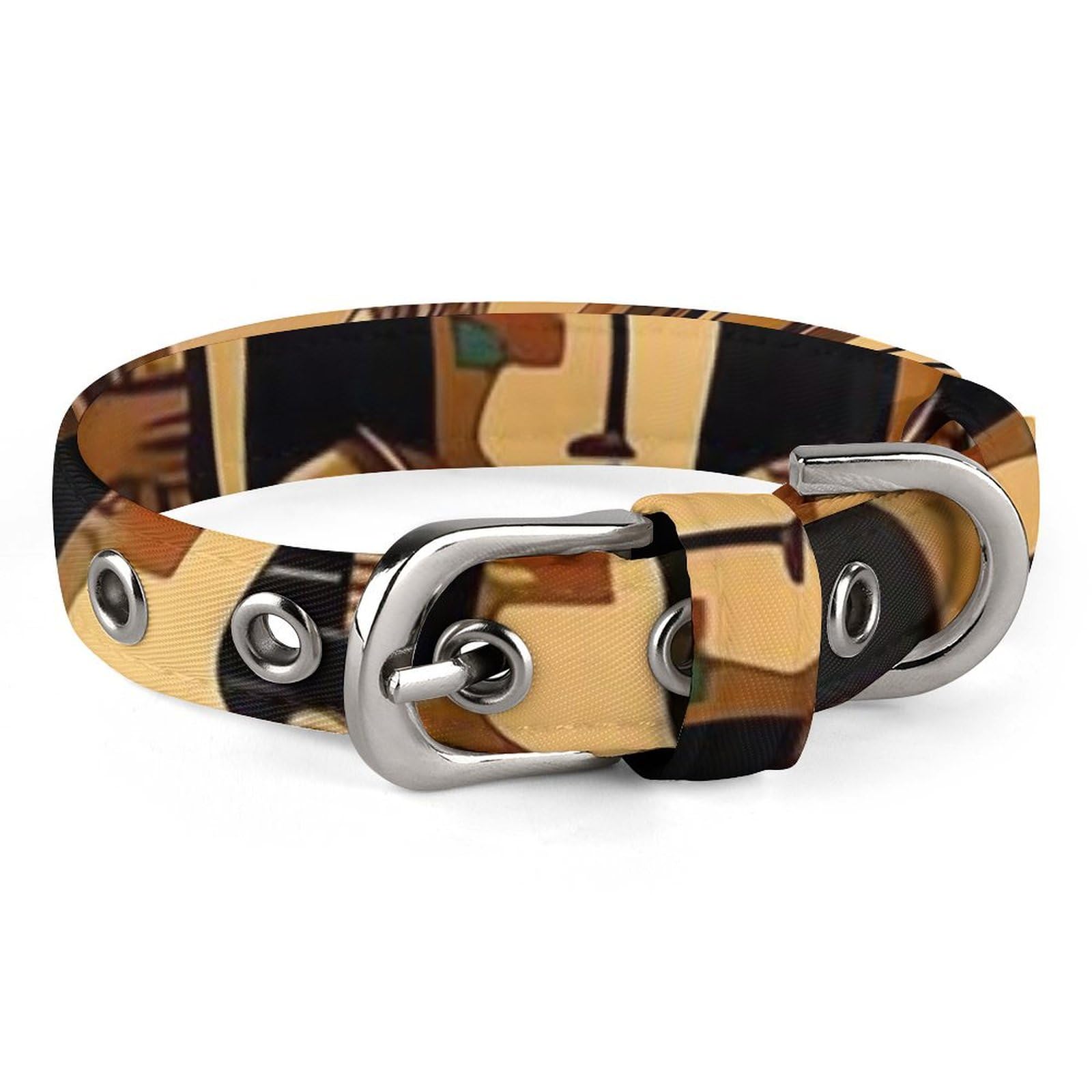 Collier réglable pour chien Égypte ancienne évite les fuites des chats et petits chiens au parc