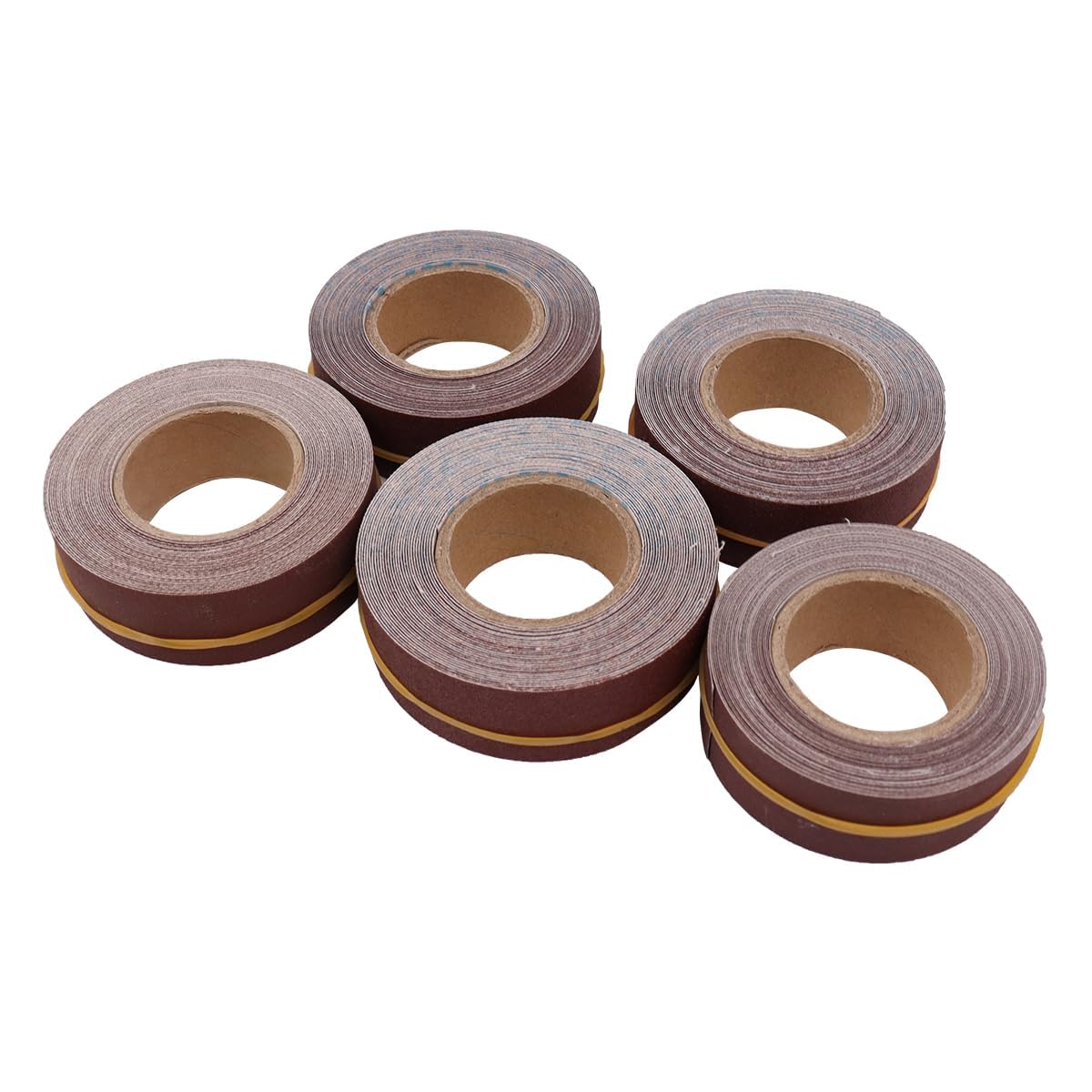 6 Metre Sandpaper Roll, 150/240/320/400/600 Grit Sandpaper 5 Rolls Sanding Belt
