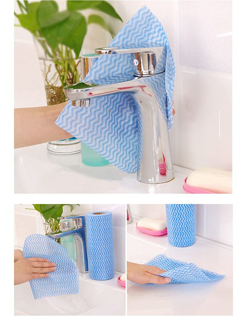 STARDOM MART Kitchen Need - Washable and Reusable - (Pack of 1) Kitchen Printed Tissue/Towel Paper Roll - approx 80 Pulls 2