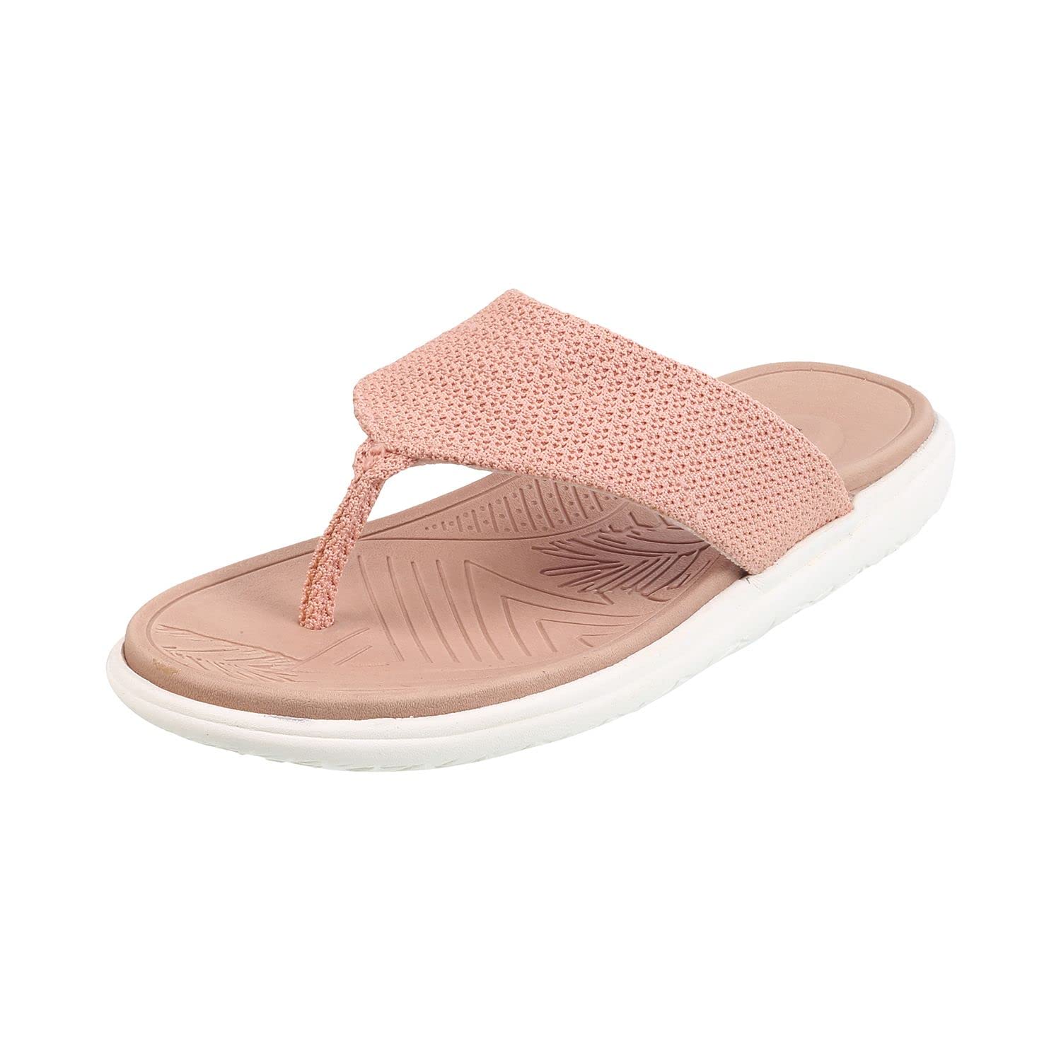 Women's Comfy Fashion Flyknit Fabric Flat Casual Slipper Slip-on Sandals-image-30