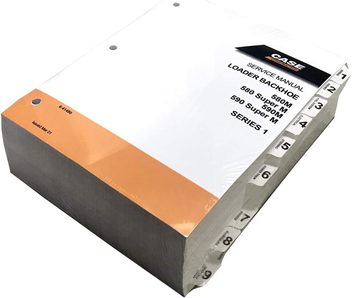 - Case 580M, 590M and 580 Super M, 590 Super M Workshop Repair Manual
