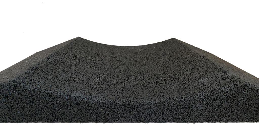PROFIMAT® 2X Reifenschoner XXL 17-22 Zoll/bis 385er Breite | 60x40x6,5 cm – Reifenwiege aus Gummigranulat