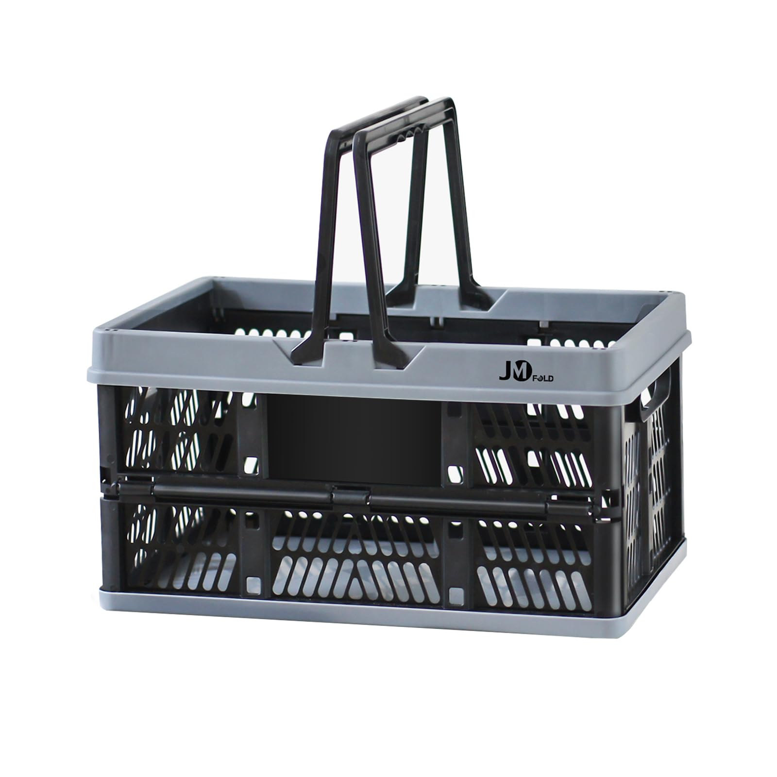 Collapsible Shopping Basket 20L Handle M Black