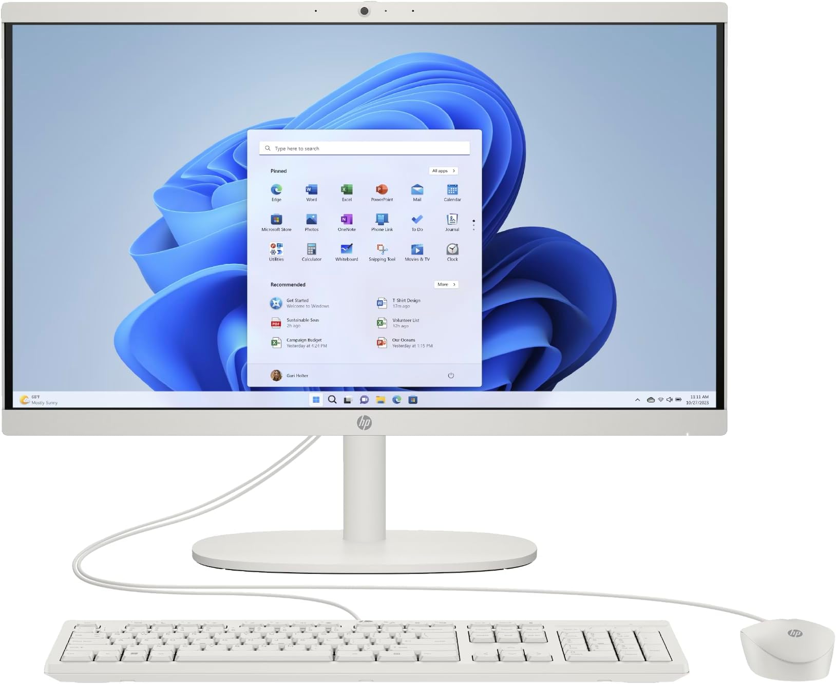 Dell AIO All in One 22 PC Core i7 8TH GEN / 1TB SSD / 32GB RAM Wifi Win11