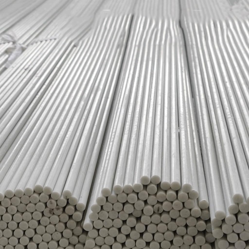 Fiberglass Sticks Glass Fiber Rod Solid Fiberglass Bar Lengh 1000mm, Formodel Airplanes Accessories(5mm)