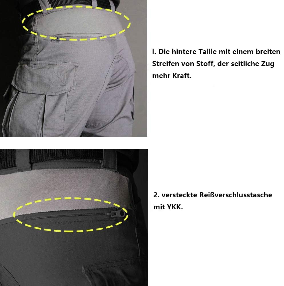 EMERSONGEAR Gen3 Pantalones de paintball con rodilleras para airsoft militar