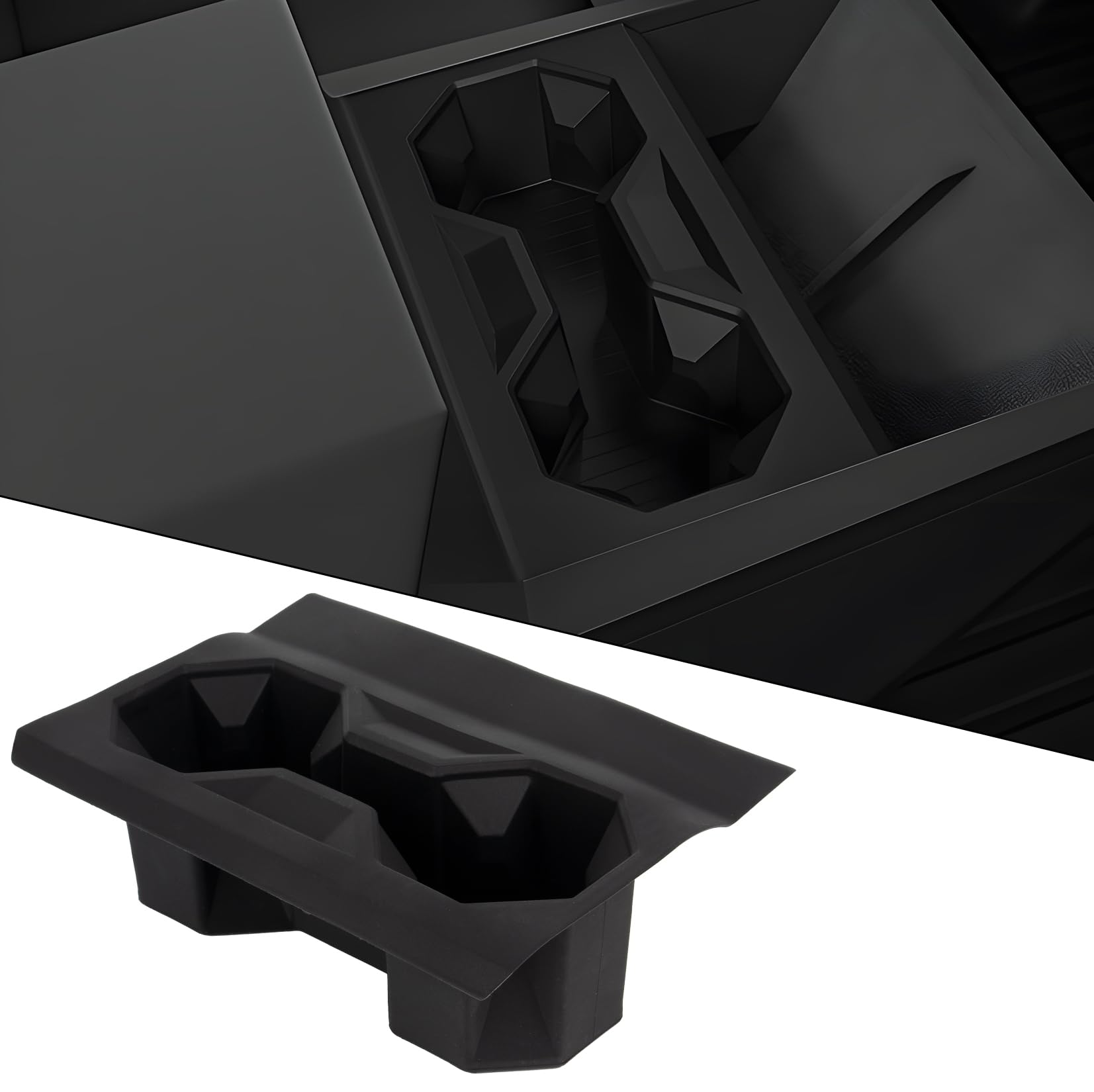 Insert de porte-gobelet pour console centrale Tesla Cybertruck 2024 2025 - 6