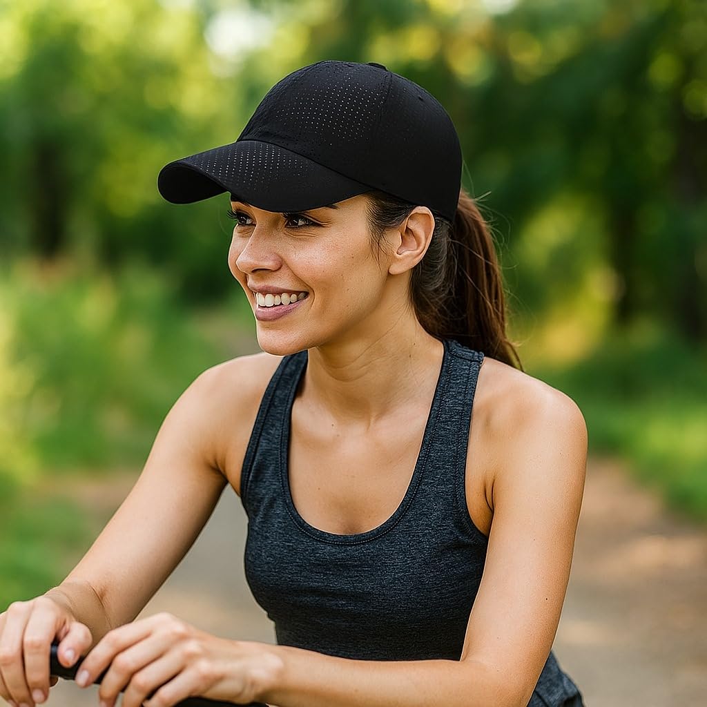 Gorra deportiva para actividades al aire libre, ajustable, de secado rápido, para hombres y mujeres, béisbol, senderismo, pesca, golf