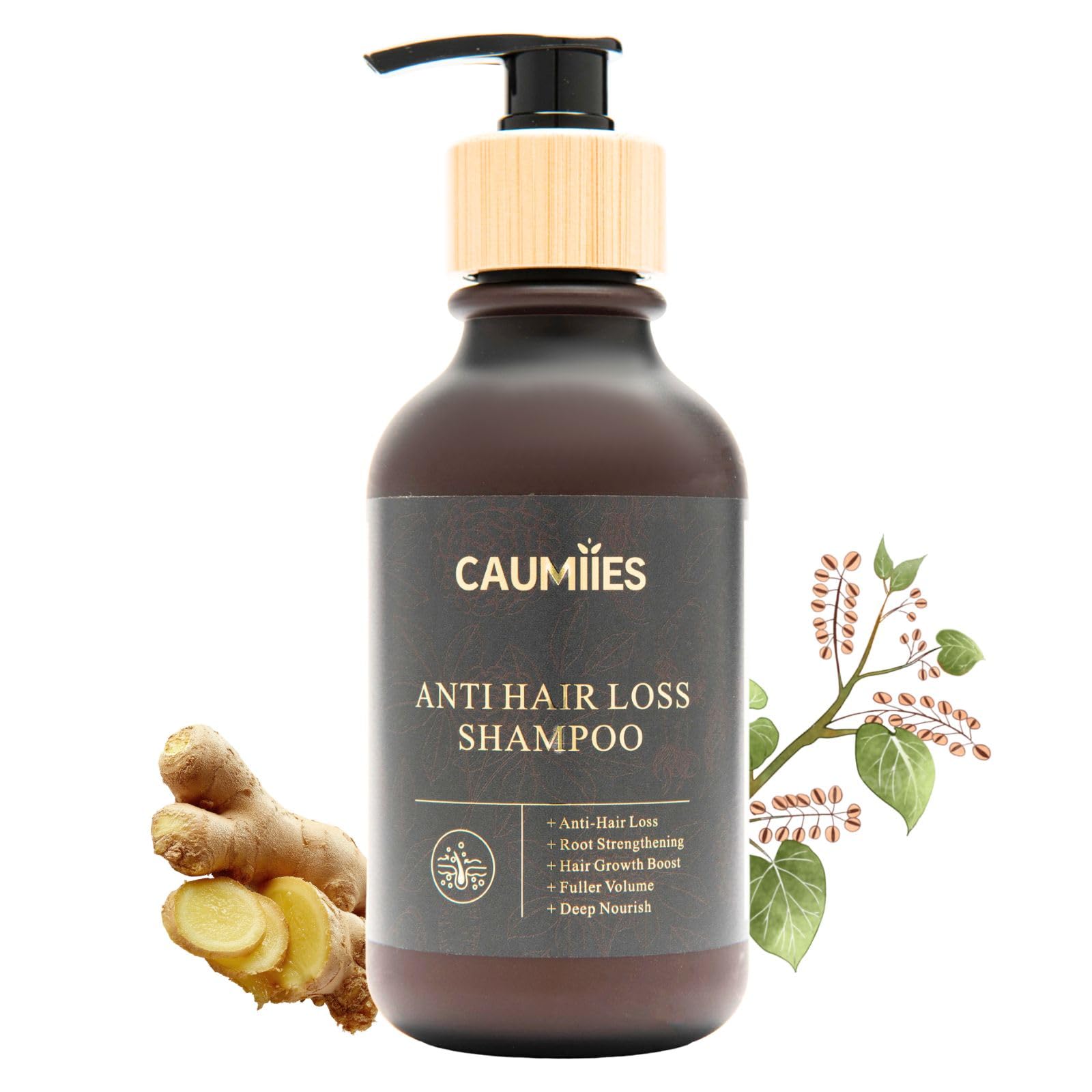 Caumies Herbal Anti-Hair Loss Shampoo for Thinning Hair | Refreshing Oil Control...