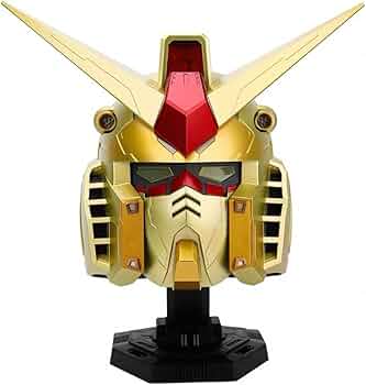 Amazon.co.jp: [EINI] ガンダム マスク リアルモデル ゴールドver 発光