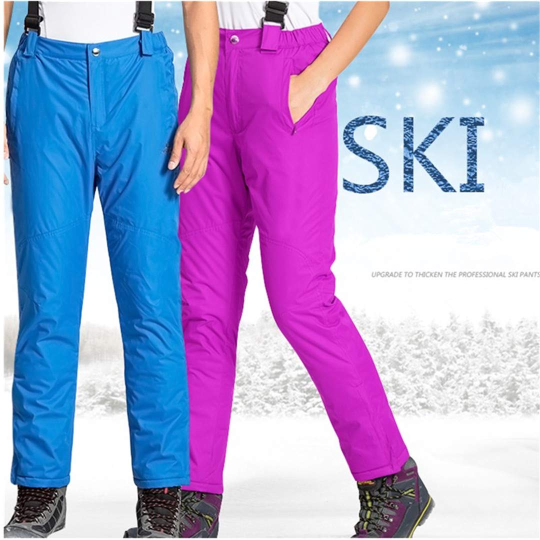 Saeohnssty Unisex gruby ciepły kombinezon narciarski wodoodporny wiatroszczelny narciarstwo snowboard kurtka spodnie zestaw AS PHOTO10 L