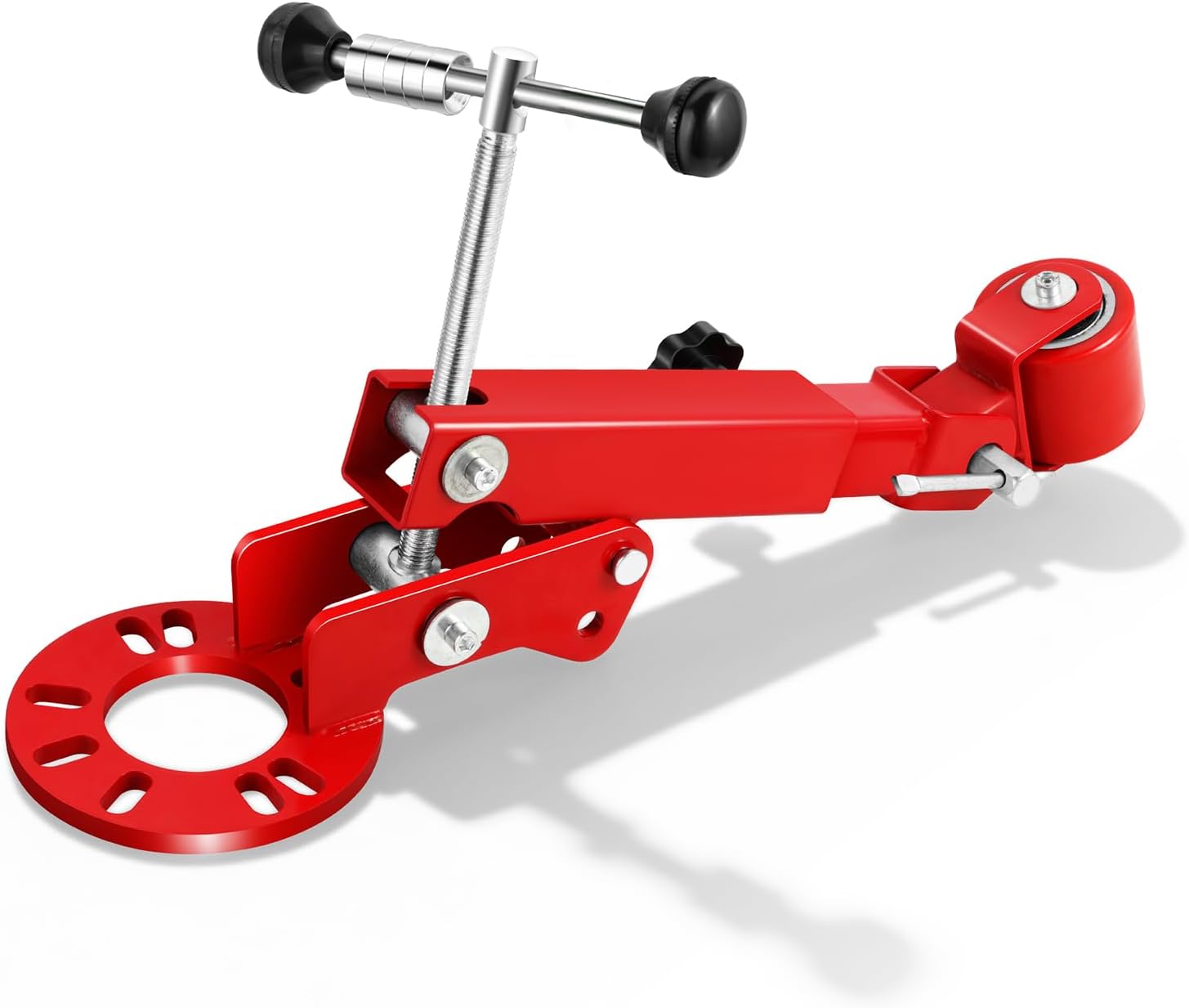 TOOLS-00250 Fender Roller Reforming Extending Tool Heavy Duty Wheel Arch Roller Flaring Former for Automobile Maintenance, Red