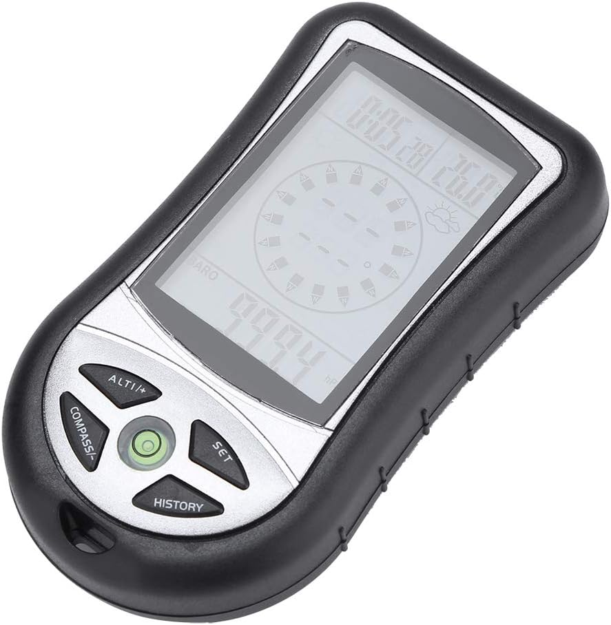 Digitaler Kompass, Asixx Multifunktions Höhenmesser Barometer