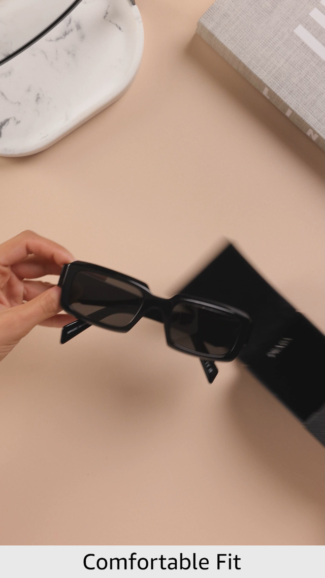 Prada PR 27ZS - 16K08Z Sunglasses BLACK w/DARK GREY 54mm at Amazon