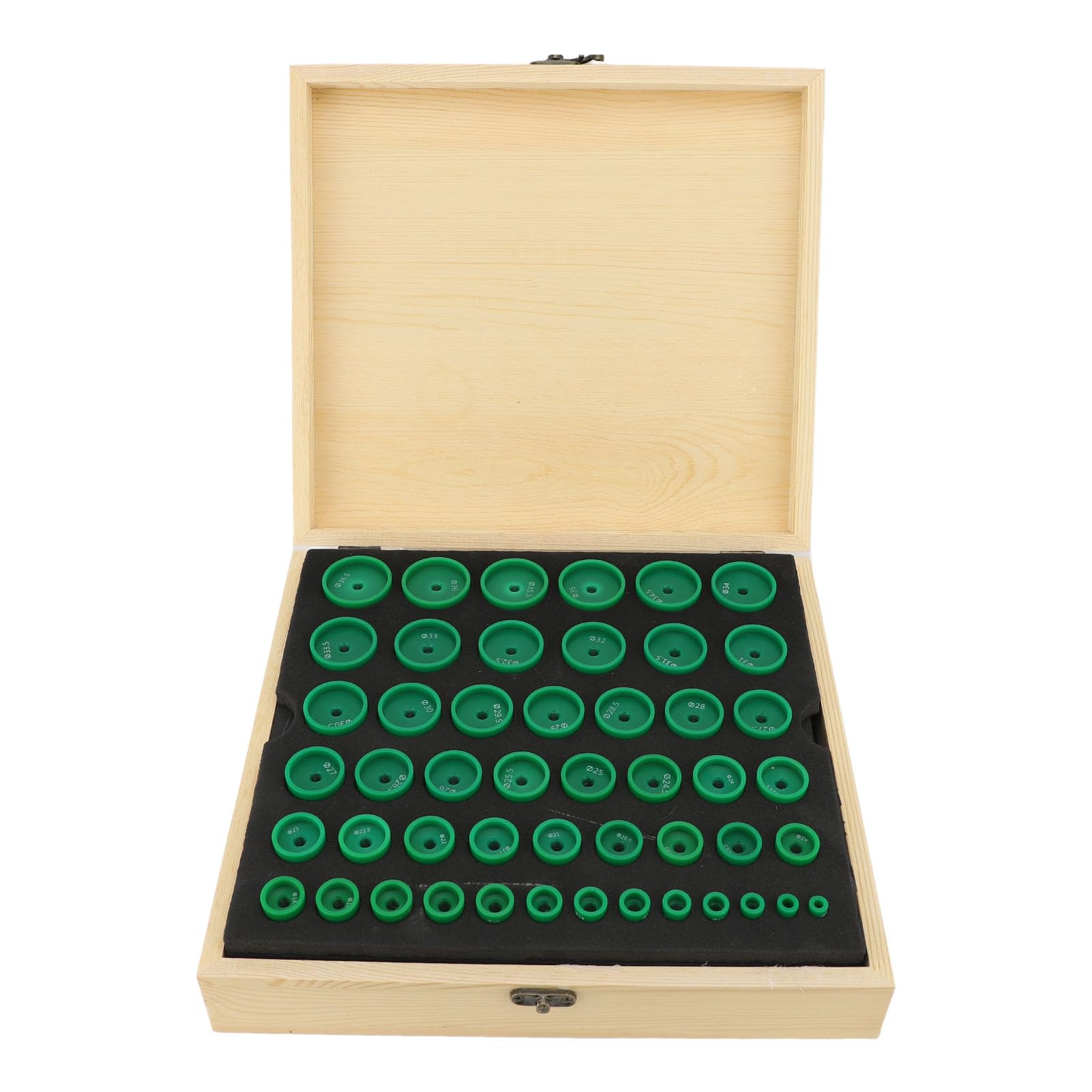 Sorandy 68-teiliges Uhren-Press-Matrizen-Set, Uhren-Reparatur-Matrizen-Set aus POM-Material mit Einer Großen Auswahl an Größen von 8 Mm Bis 48 Mm