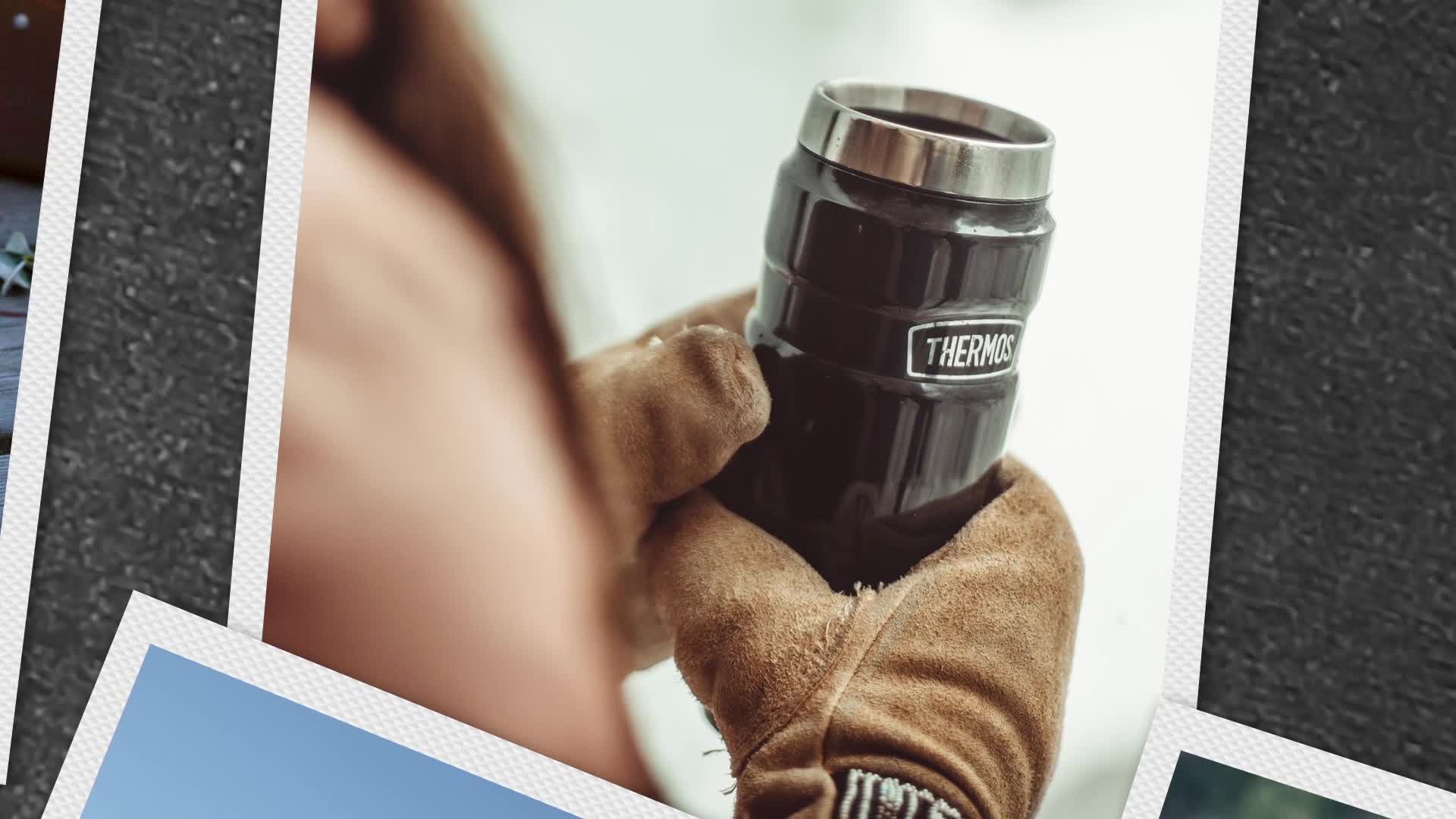 Thermos Stainless King Thermobehälter für Essen rot 0,47l - Edelstahl, absolut dicht, hält Speisen 9h heià & 14h kalt, mit klappbarem Löffel, BPA-frei – Bild 8