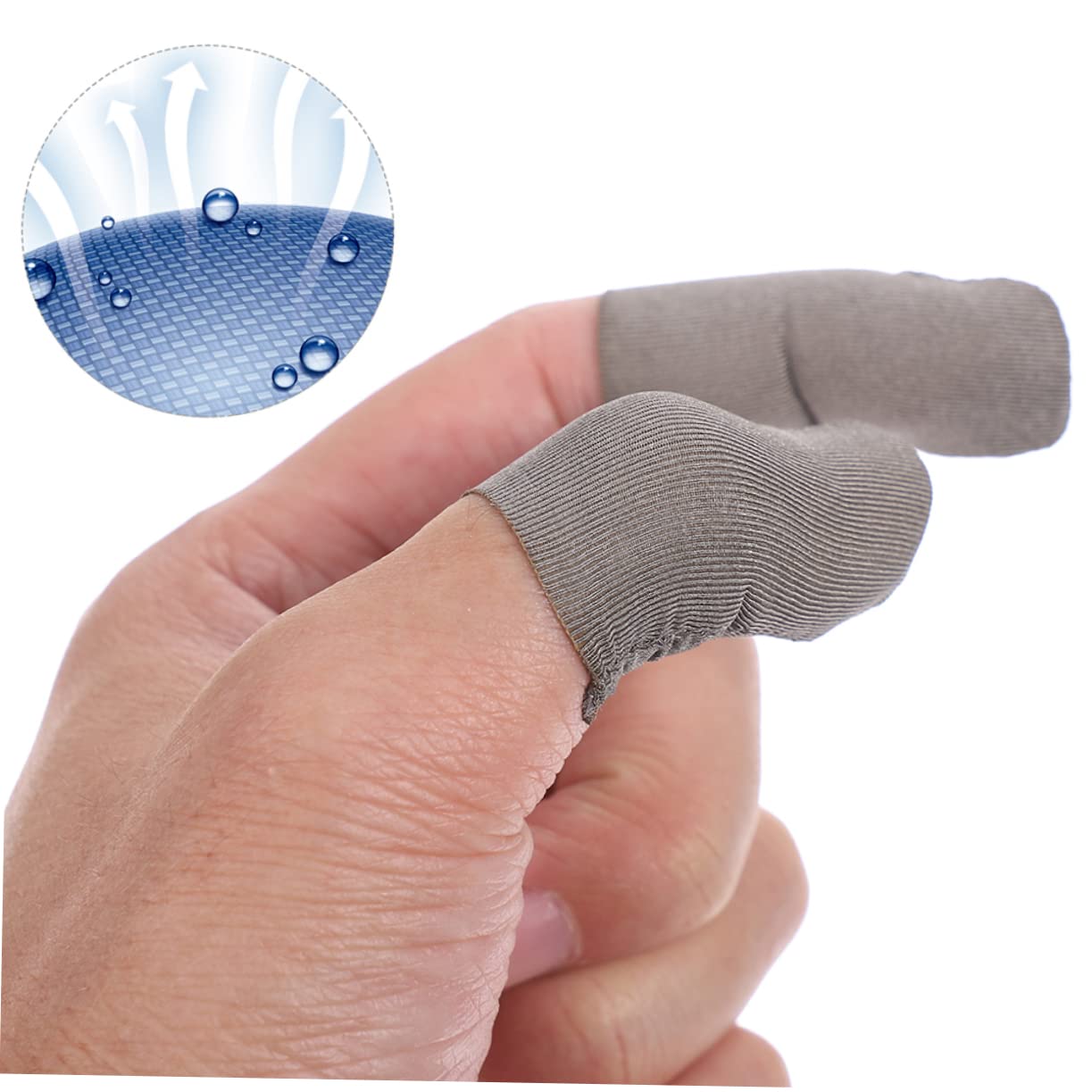 Mikikit 50pezzi Per Gaming Antiscivolo Copridita Per Accessori Per Giocatori Professionisti Comfort e Assorbimento Adatti Per