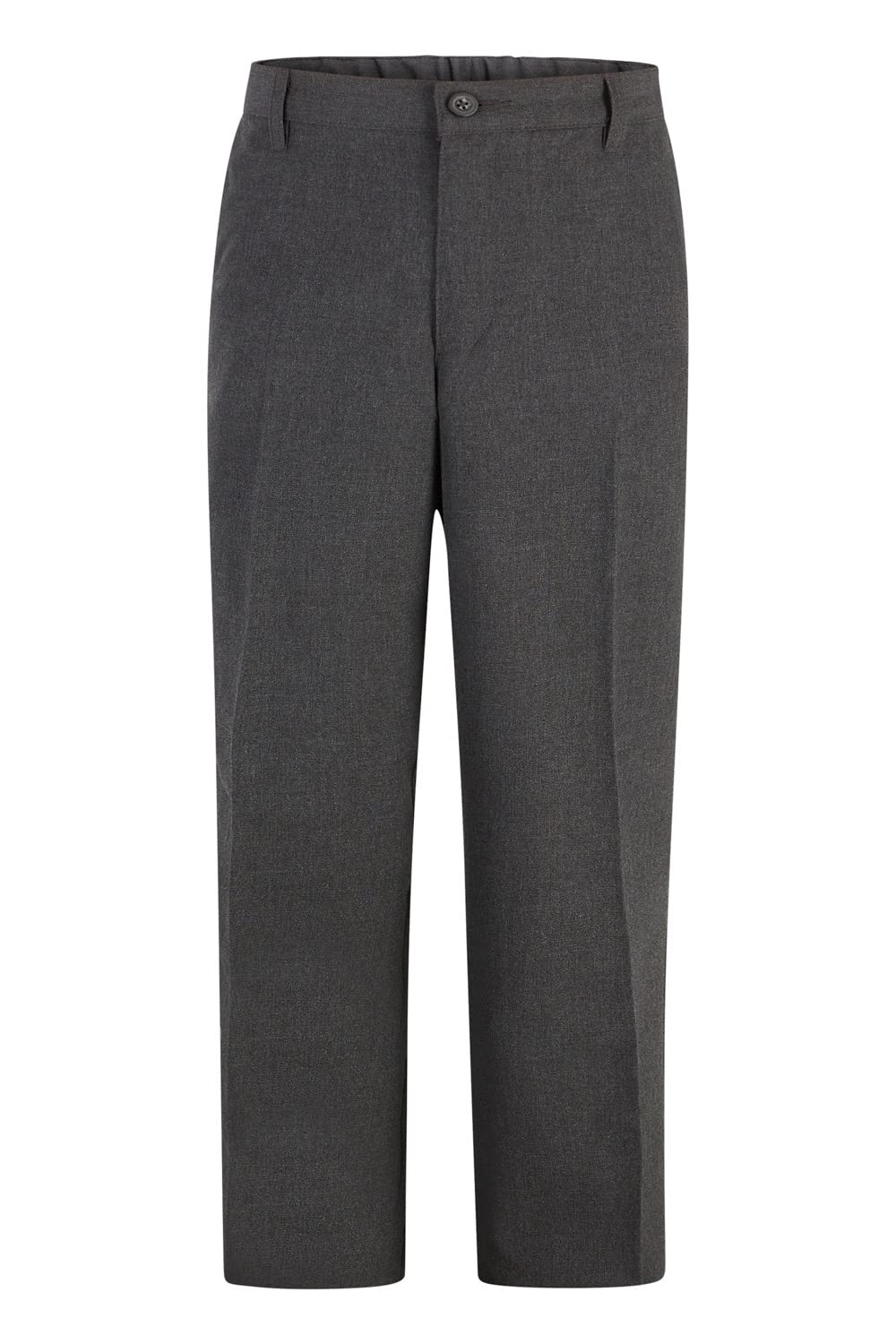 ChicWhisper Pantalones escolares para niños resistentes a las arrugas y a las manchas, ajuste regular, pierna recta