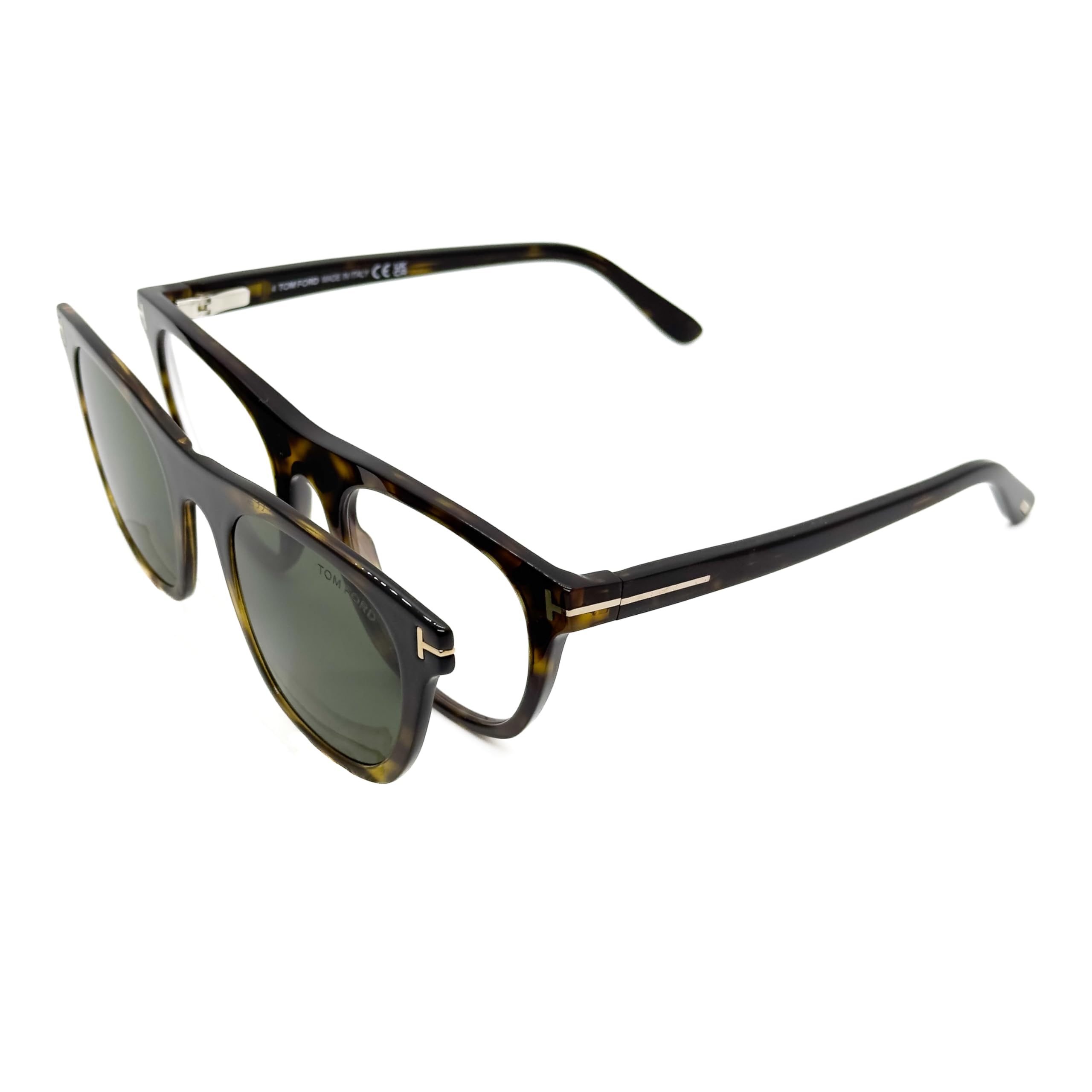 Amazon | [トムフォード] FT5895-B Blue-Light Block 052 51 New Men 