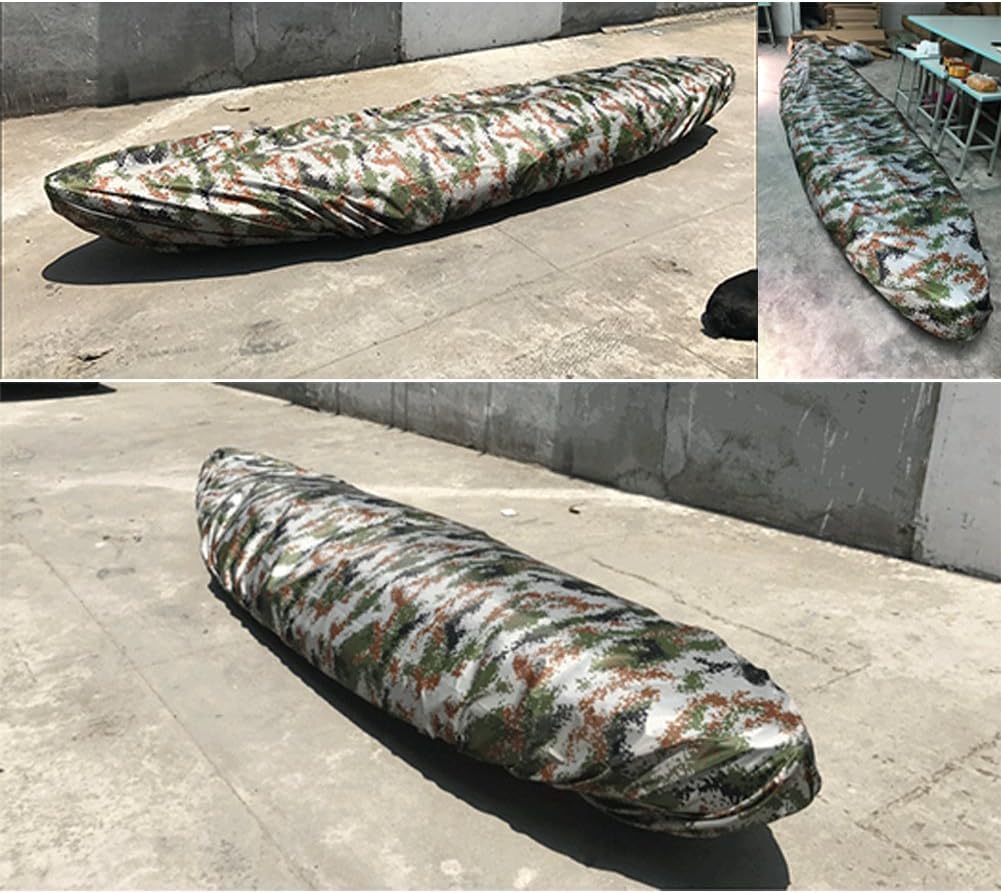 Copertura per Kayak da 4,5 m Schermo Impermeabile della Copertura Protezione Solare per Canoa da 3,6-4 m