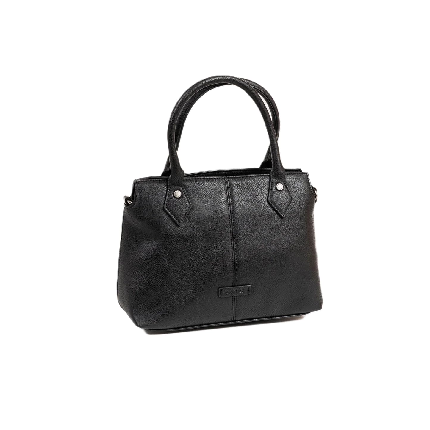 MATTIES Unisex's Bolso New Classic Handbag, Black/White, Talla UNICA