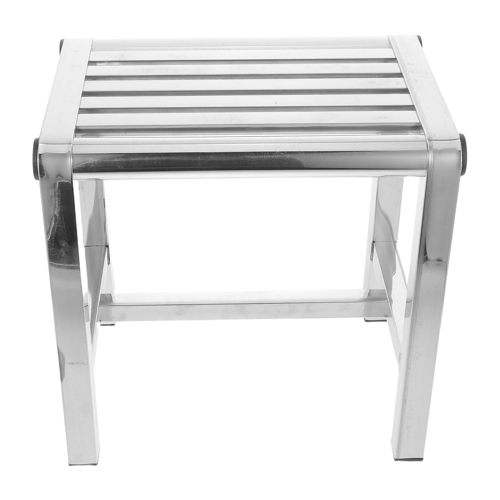 Tabouret bas étanche et antidérapant en acier inox pour la maison
