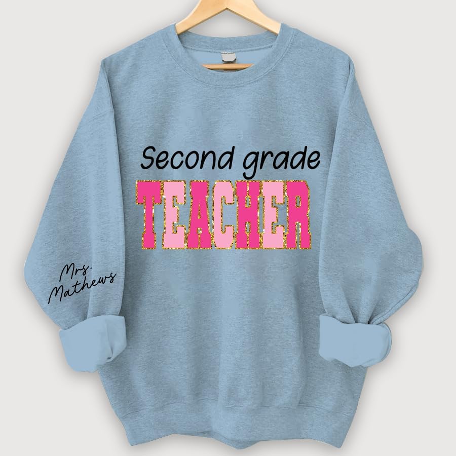 NAZENTI Personalized Teacher Shirts, Valentine & Women's Teacher Gifts - Image 6