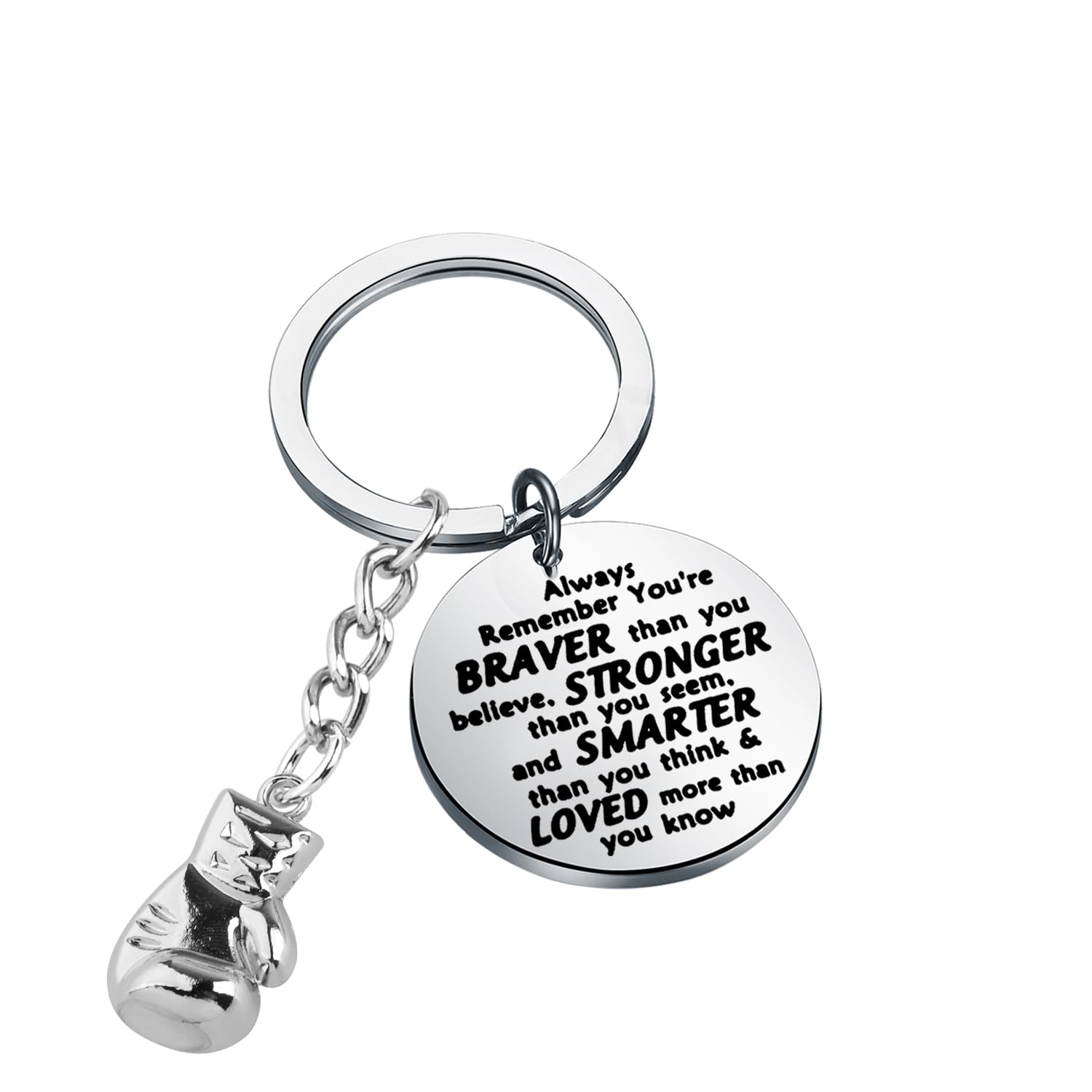 BNQLBoxing Glove Keychain Boxing Gifts for Boxers Boxing Lovers Keychain Boxing Gifts for Boxing Fans Boxing Keyrings (Boxing Glove Keychain)