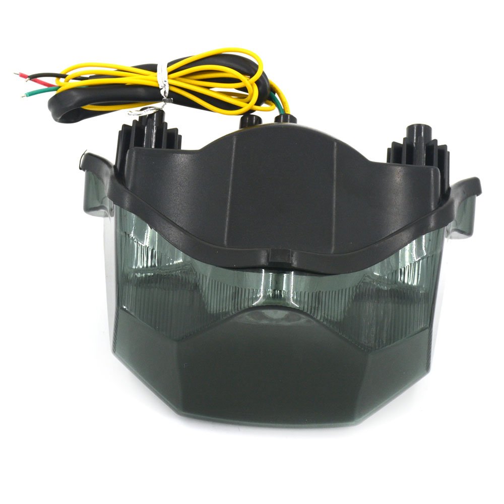 Luce Freno a LED per Moto Indicatore di direzione Posteriore Fanale Posteriore Fanale Posteriore per FZ6 Fazer 600 2004-2009