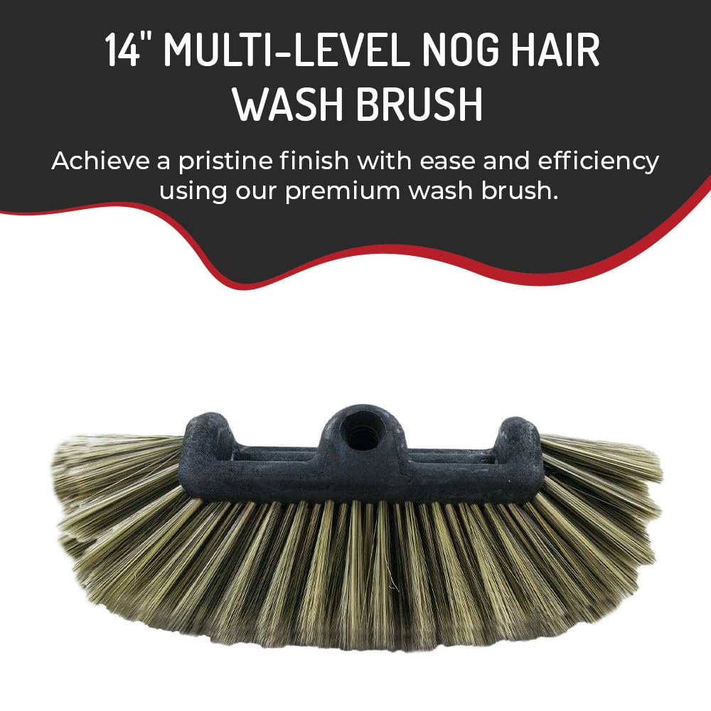 High-Tech Automotive Brosse à Cheveux Multi-Niveaux 14" TB-14X3CR