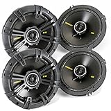Kicker 40CS654 6.5-Inch 600W 2-Way Coaxial CS Series Speakers (4 Pack)