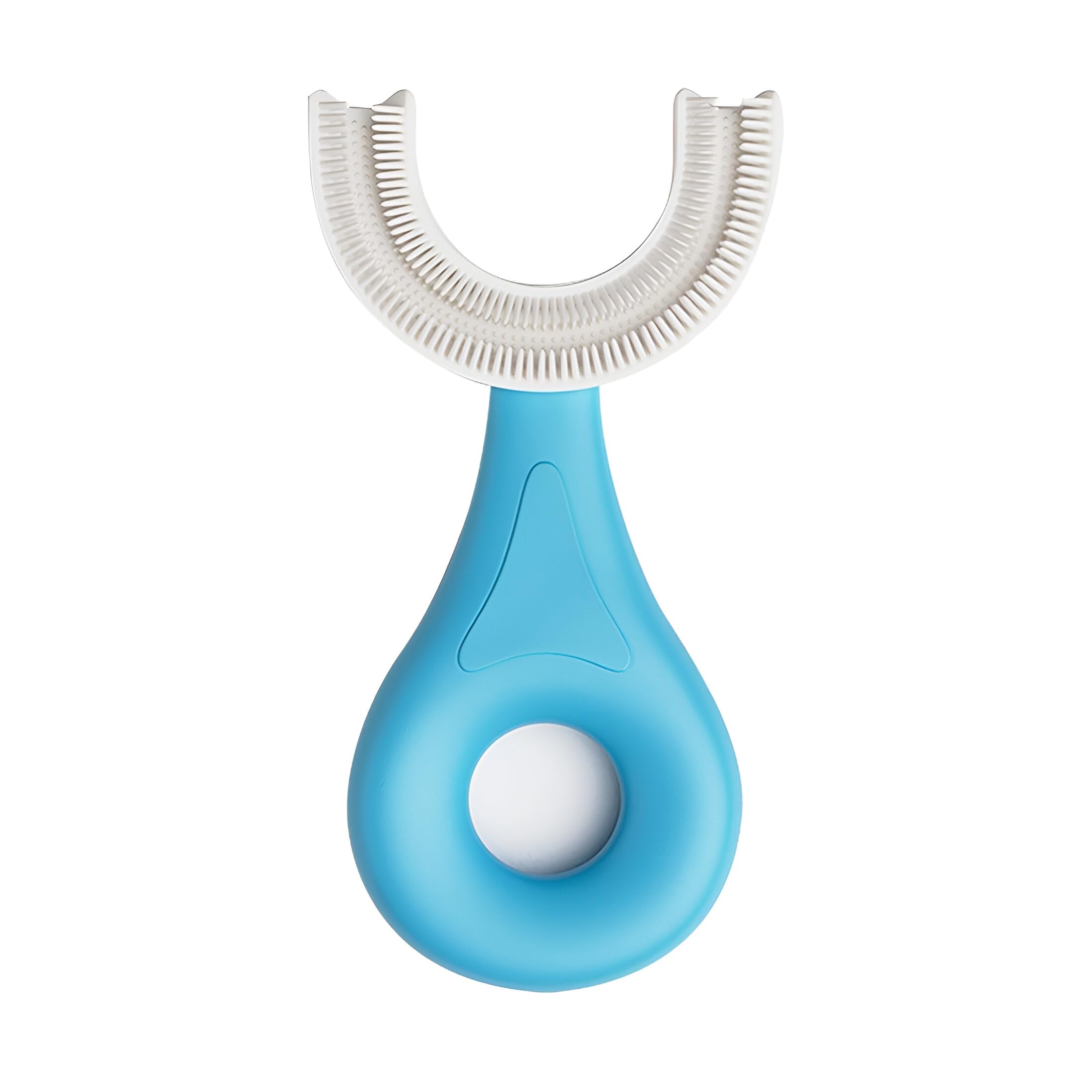 Dustex U Shaped Toothbrush For Kids Baby Food Grade Soft Silicone Brush Head Oral Teeth Cleaning Tools for Children- Multi color (1-U-SHAPE-BRUSH)-image-12